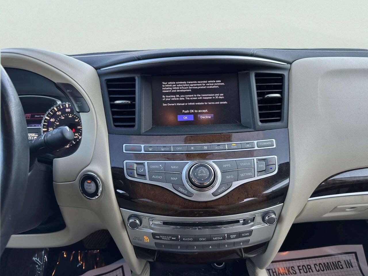 Used 2017 INFINITI QX60 Luxe w/ Deluxe Technology Package AWD/4WD image 23
