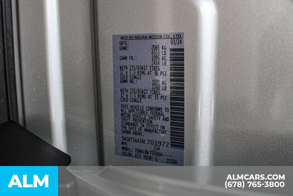 Used 2024 Nissan Rogue S FWD image 40