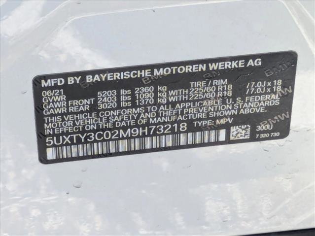 Used 2021 BMW X3 sDrive30i w/ Convenience Package RWD image 17