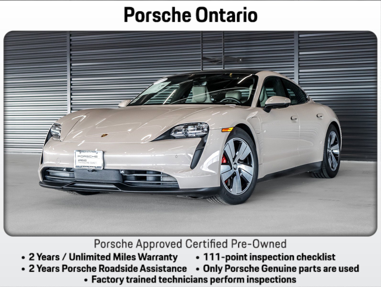 Certified 2021 Porsche Taycan 4S
