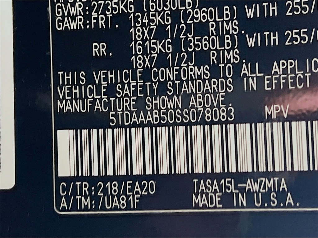 Certified 2025 Toyota Grand Highlander AWD image 34