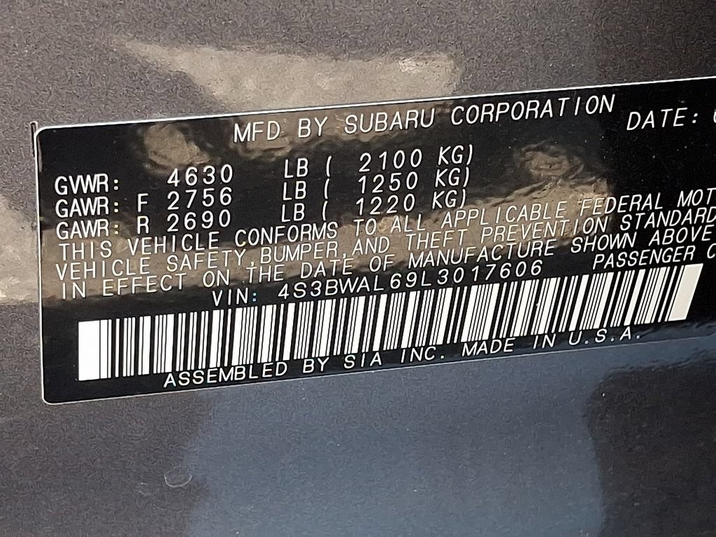 Used 2020 Subaru Legacy Limited w/ Popular Package #3 AWD/4WD image 28