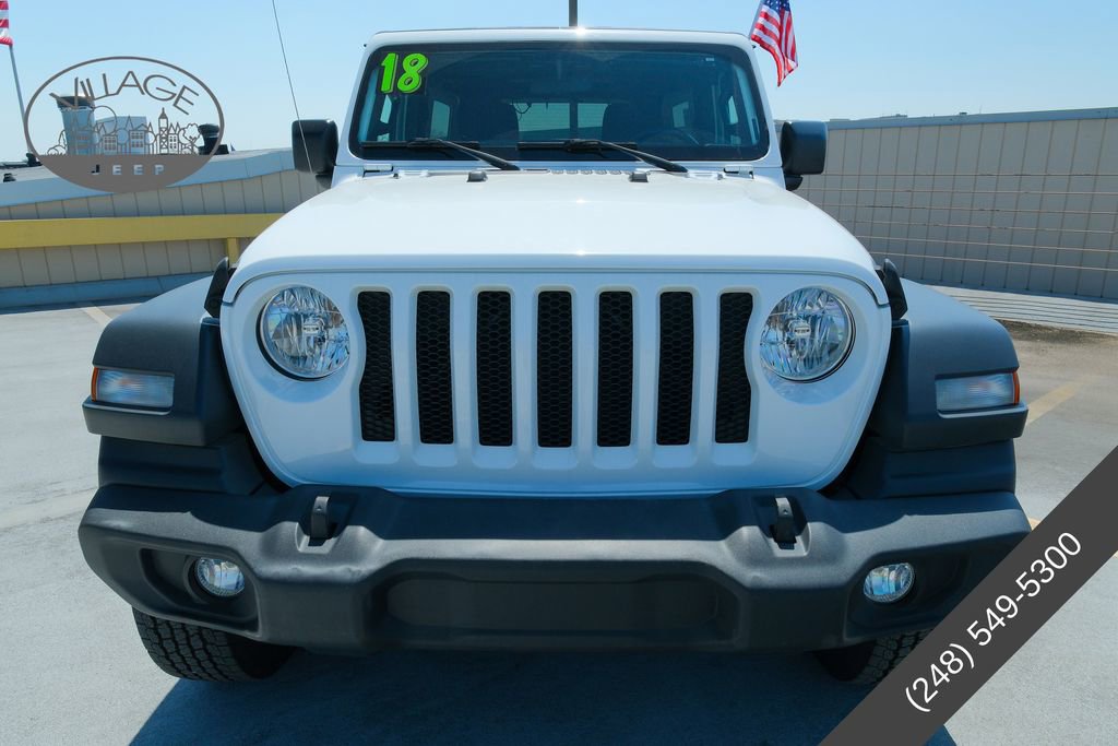 Used 2018 Jeep Wrangler Unlimited Sport S AWD/4WD image 10