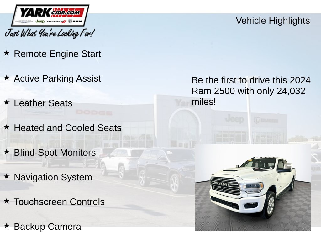 Certified 2024 RAM 2500 Laramie w/ Sport Appearance Package AWD/4WD image 13