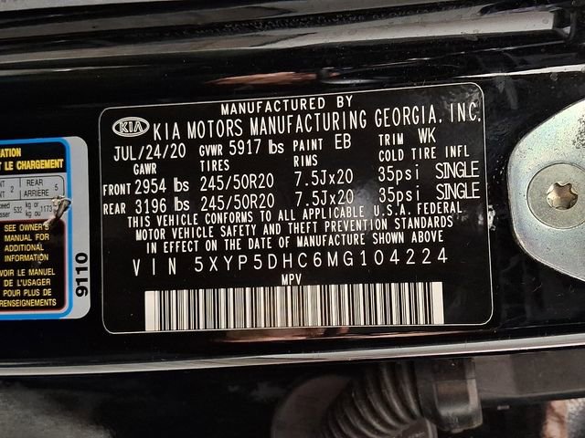 Used 2021 Kia Telluride SX w/ Nightfall Edition Package AWD/4WD image 27