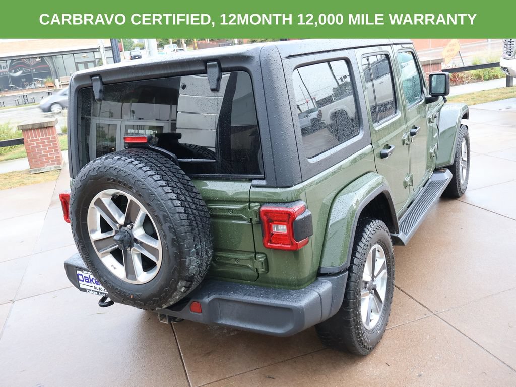 Used 2020 Jeep Wrangler Unlimited Sahara AWD/4WD image 6
