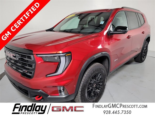 Certified 2025 GMC Acadia AT4 w/ Super Cruise Package