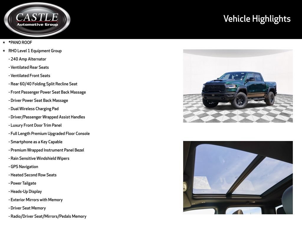 New 2026 RAM 1500 RHO w/ RHO Level 1 Equipment Group AWD/4WD image 3