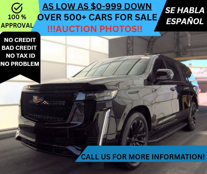 Used 2021 Cadillac Escalade ESV Sport w/ Driver Assist Tech Package