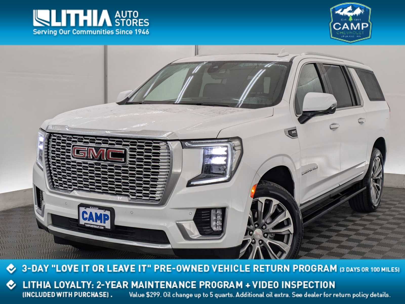 Used 2021 GMC Yukon XL Denali w/ Denali Premium Package