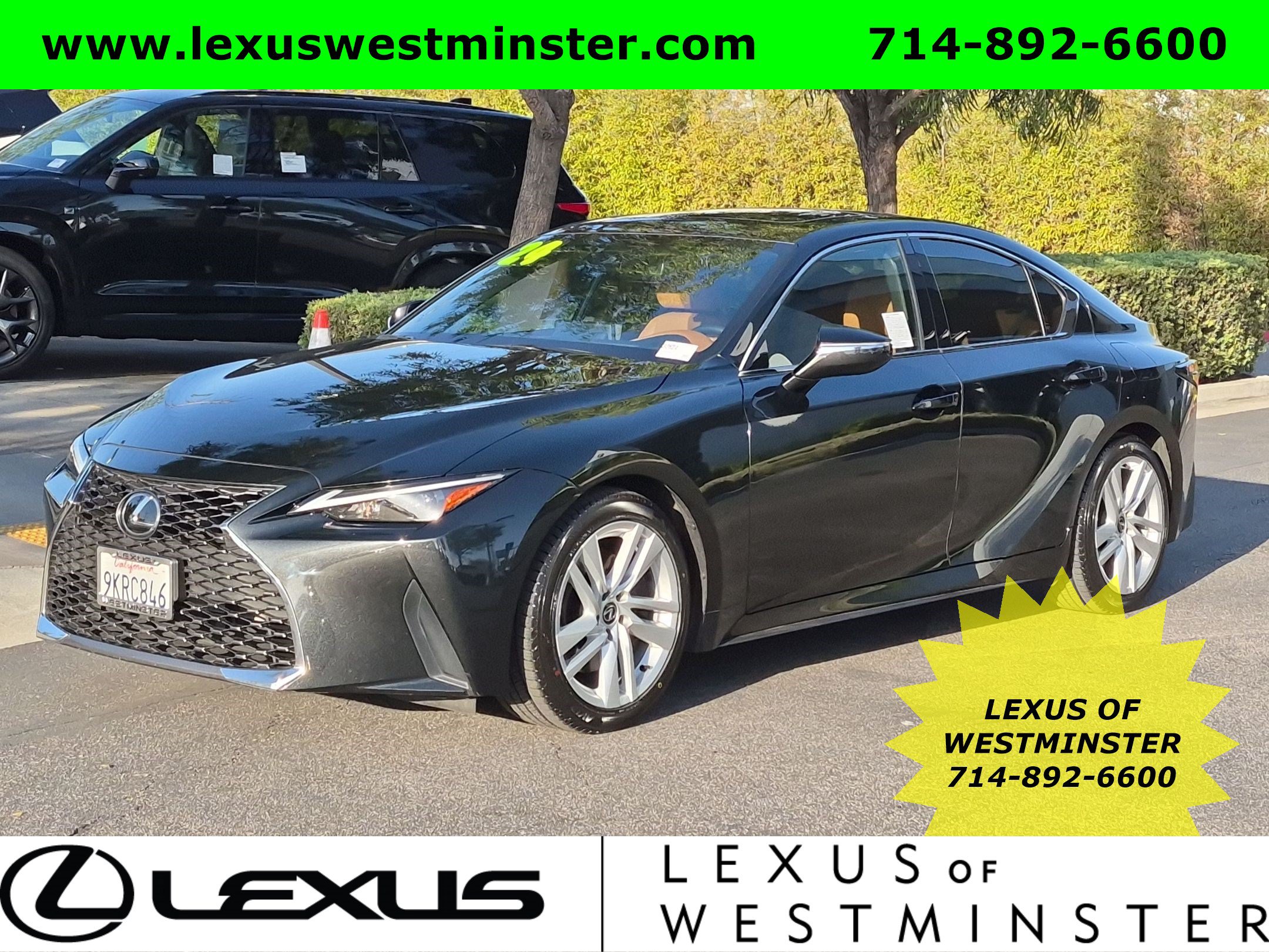 Certified 2024 Lexus IS 300 w/ Comfort Package