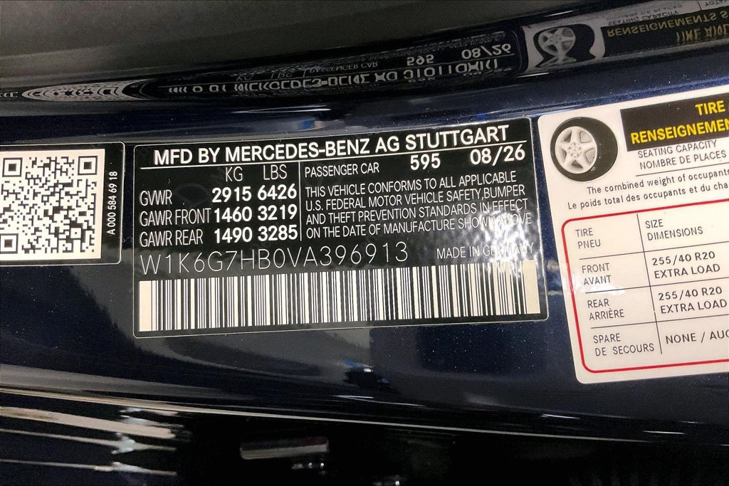 New 2027 Mercedes-Benz S 580 4MATIC Sedan image 11