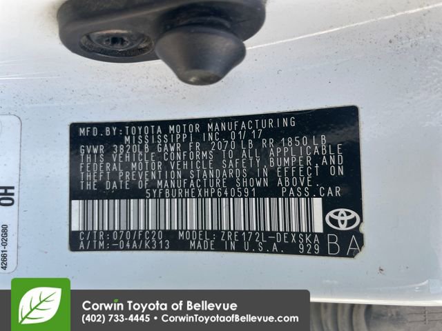 Used 2017 Toyota Corolla SE 50th Anniversary FWD image 23