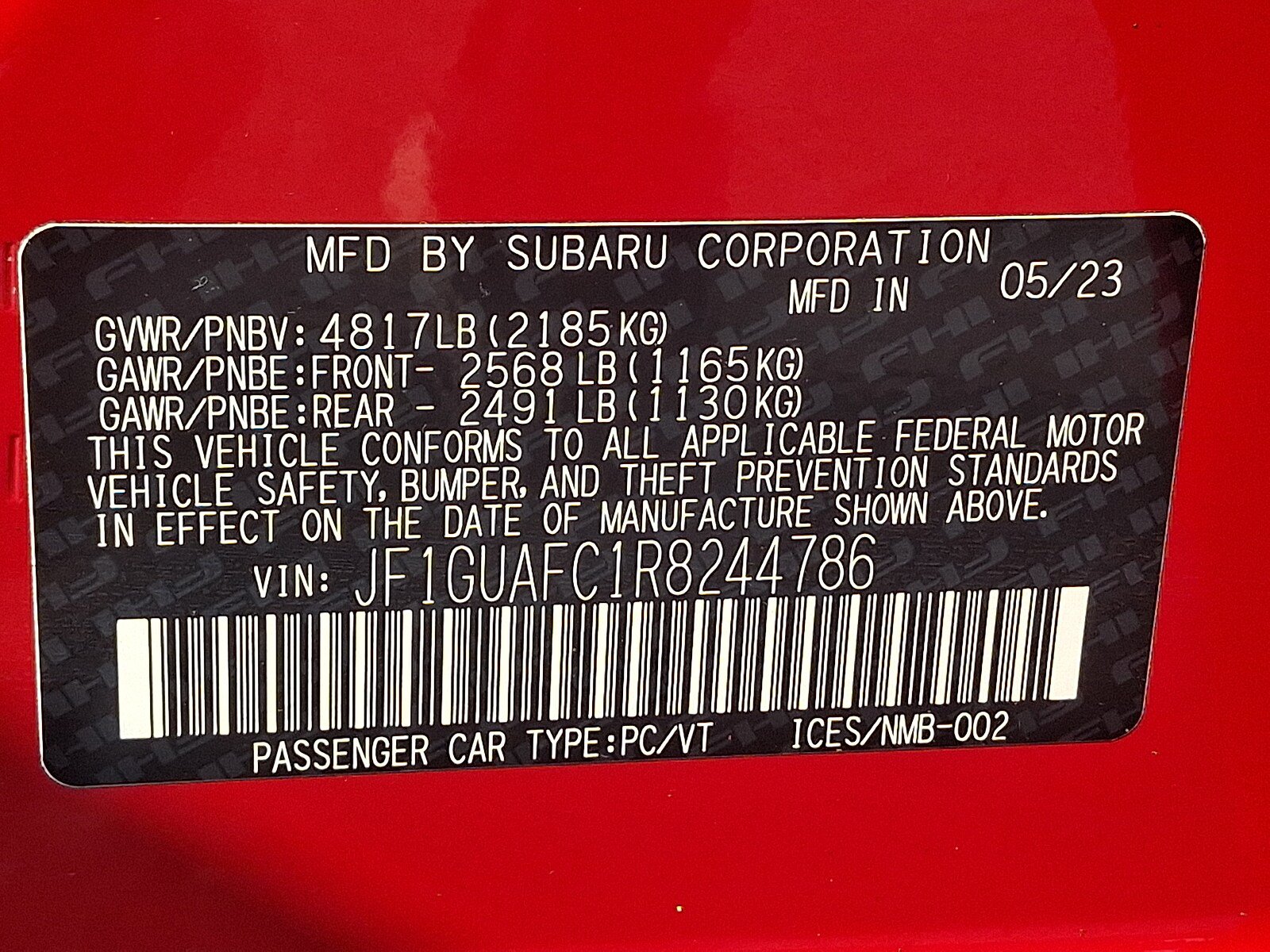 Certified 2024 Subaru Impreza 2.0i Sport AWD/4WD image 28
