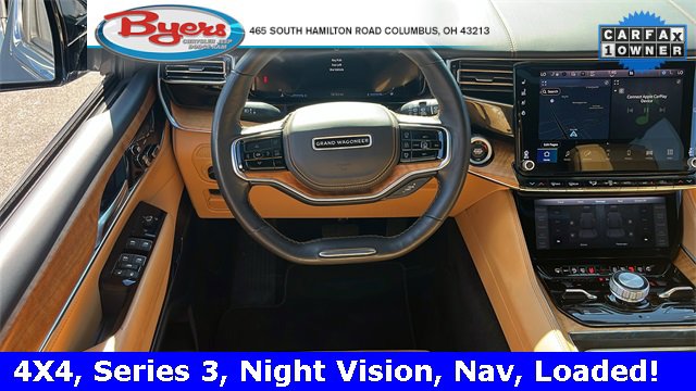 Used 2023 Jeep Grand Wagoneer L Series III w/ Rear Seat Video Group 1 image 46