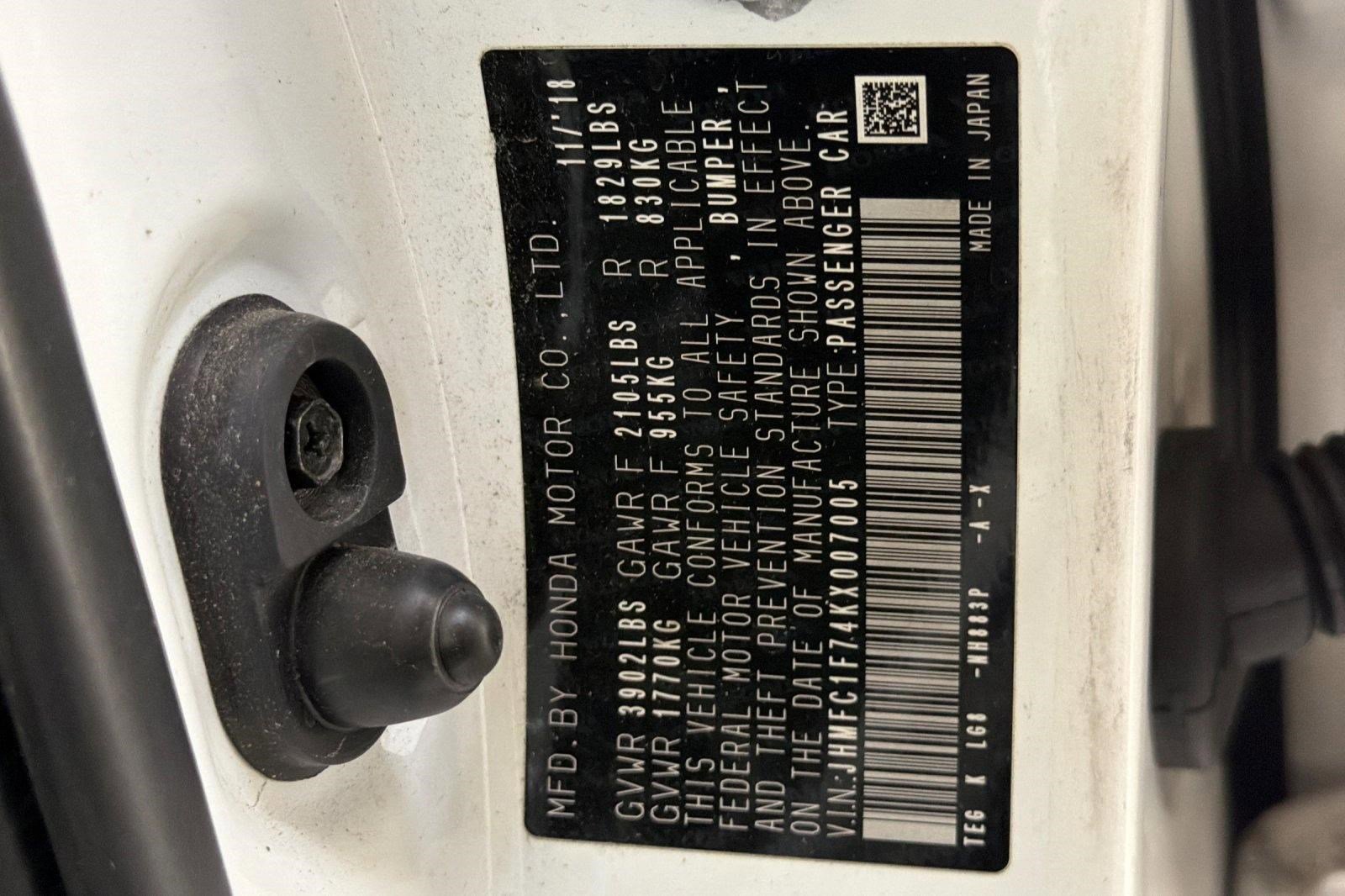 Used 2019 Honda Civic EX-L image 20