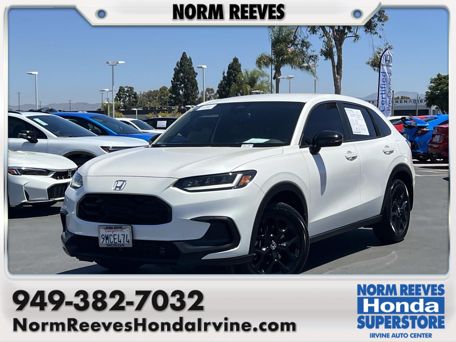 Certified 2024 Honda HR-V Sport