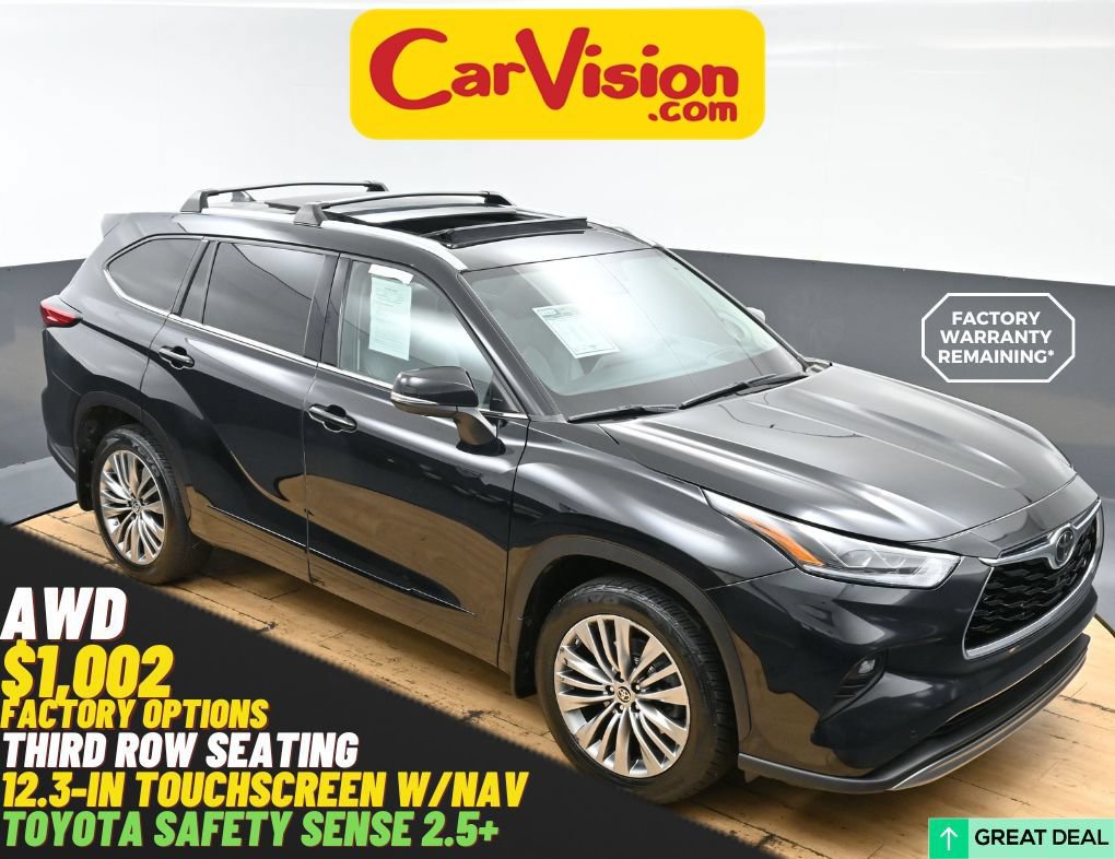 Used 2022 Toyota Highlander Platinum