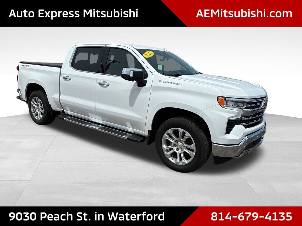 Used 2022 Chevrolet Silverado 1500 LTZ w/ Technology Package AWD/4WD 360° Tour