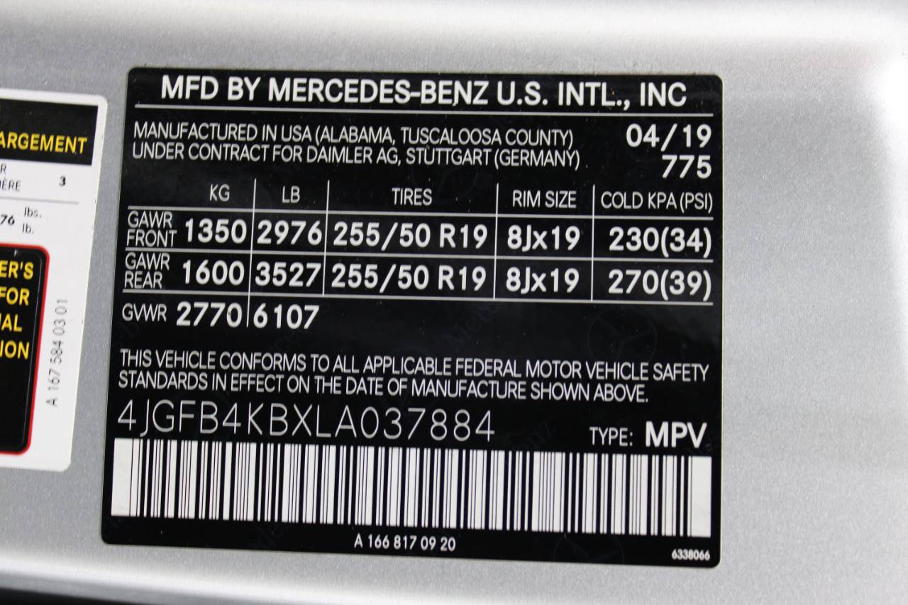 Used 2020 Mercedes-Benz GLE 350 4MATIC w/ Premium Package image 99