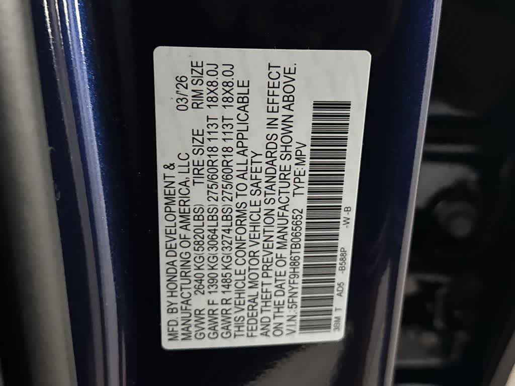 New 2026 Honda Passport TrailSport Elite image 28