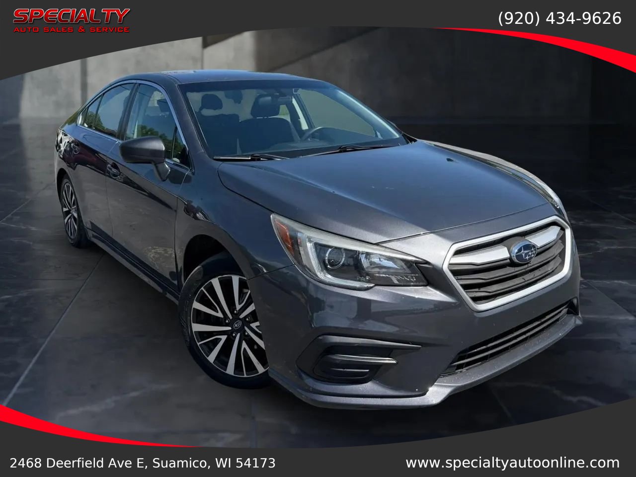 Used 2019 Subaru Legacy 2.5i w/ Alloy Wheel Package AWD/4WD image 2