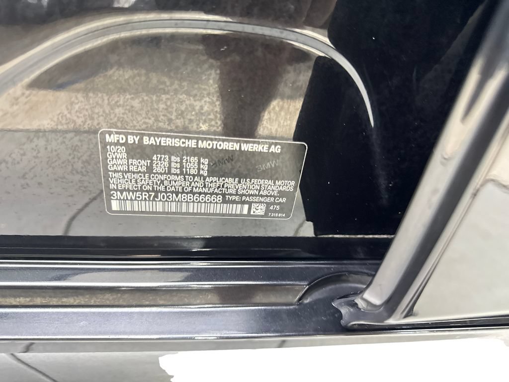 Used 2021 BMW 330i xDrive Sedan w/ Driving Assistance Package AWD/4WD image 88
