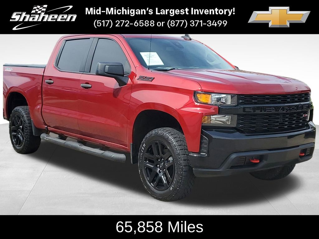 Certified 2021 Chevrolet Silverado 1500 Custom Trail Boss w/ Safety Confidence Package AWD/4WD video 2