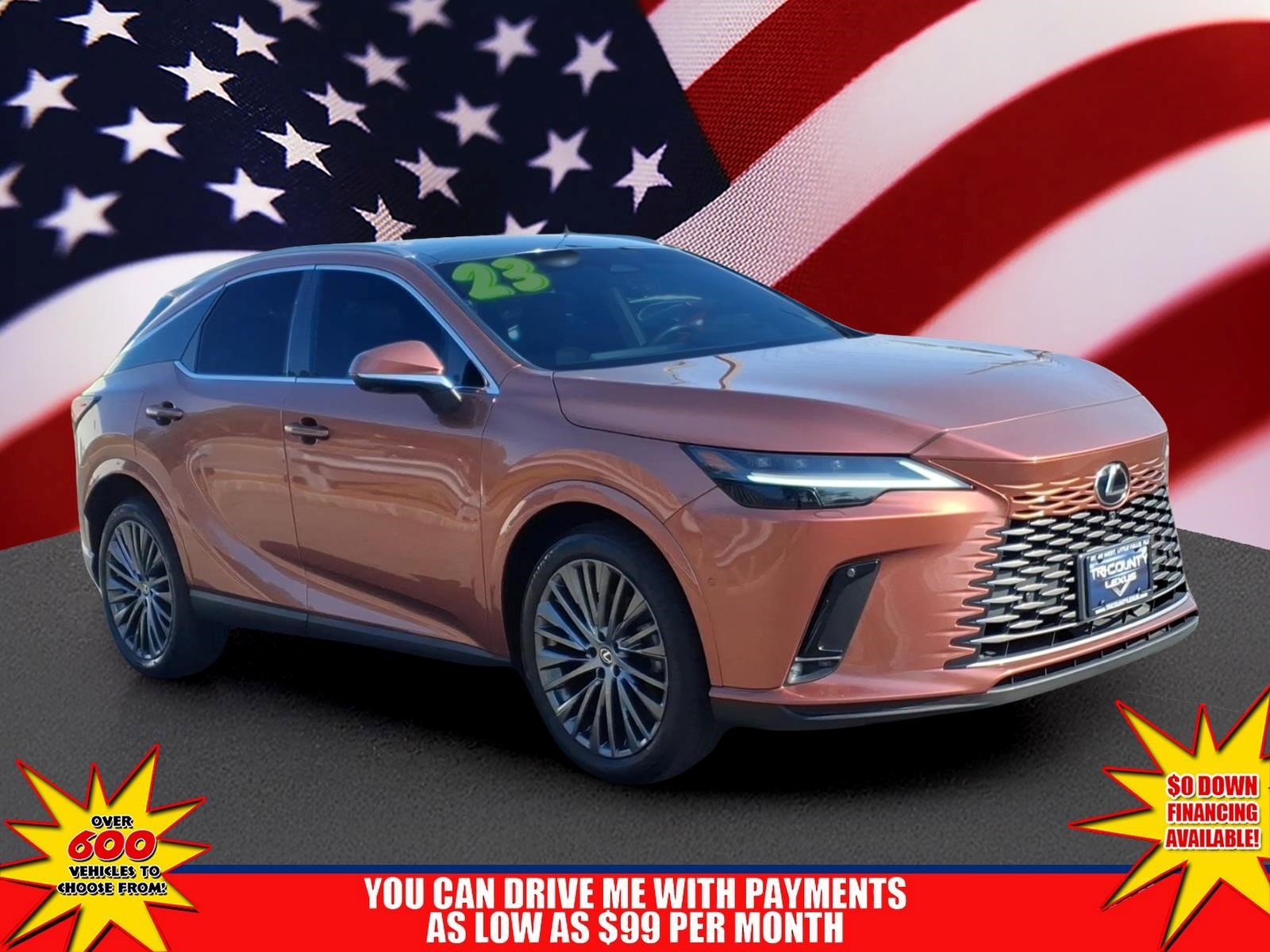 Certified 2023 Lexus RX 350 AWD w/ Cold Area Package image 1