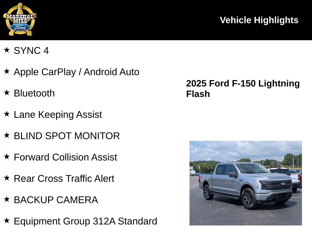New 2025 Ford F150 Lightning Flash image 2