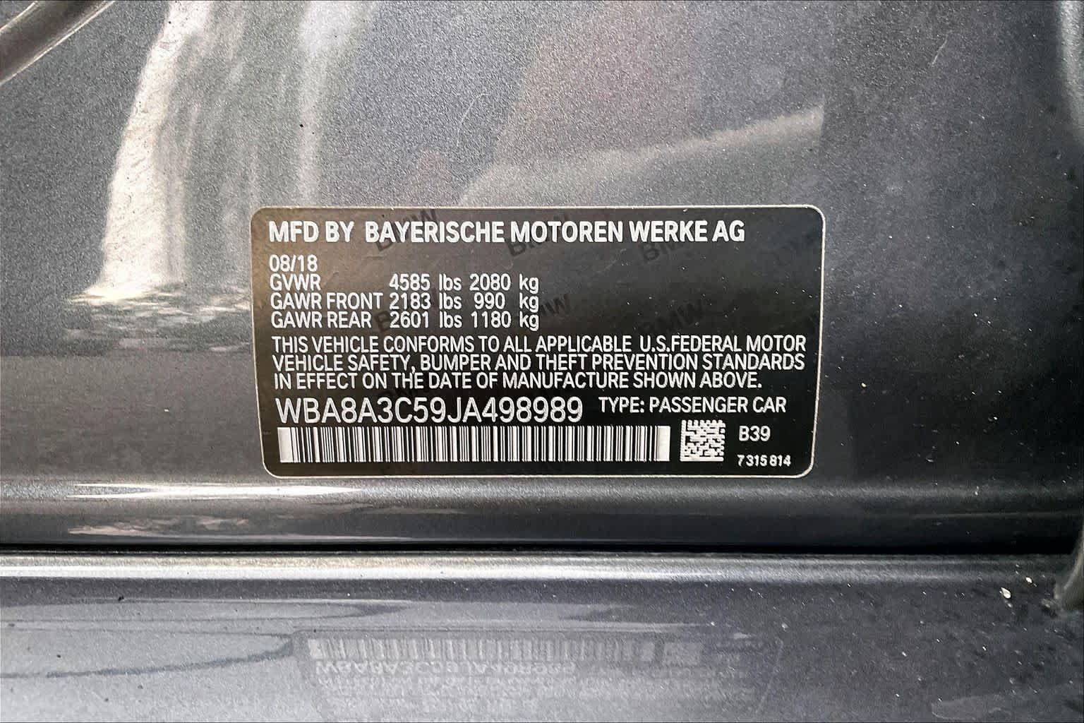 Used 2018 BMW 320i xDrive Sedan AWD/4WD image 37