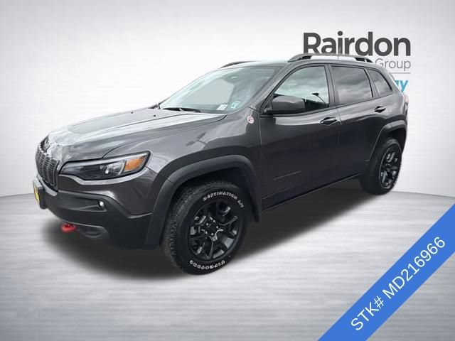 Used 2021 Jeep Cherokee Trailhawk AWD/4WD image 3