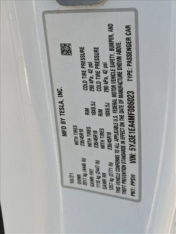 Used 2021 Tesla Model 3 Standard Range Plus RWD image 24