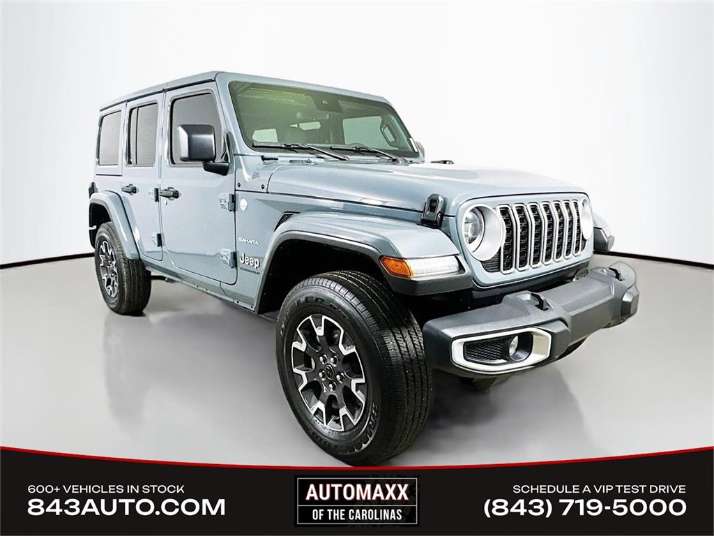 Used 2024 Jeep Wrangler Sahara w/ Safety Group image 1