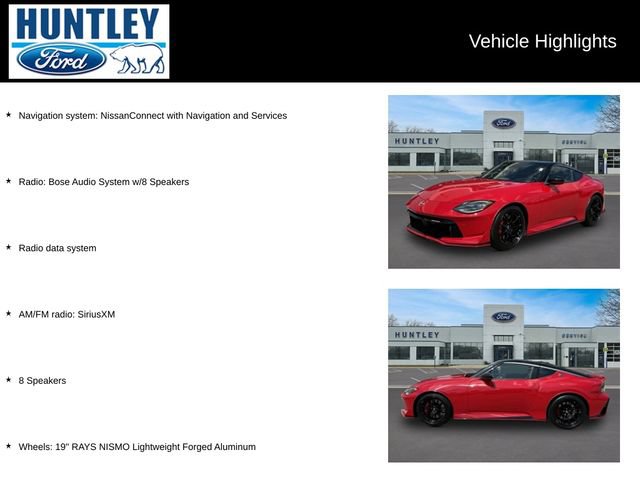 Used 2025 Nissan Z NISMO RWD image 2
