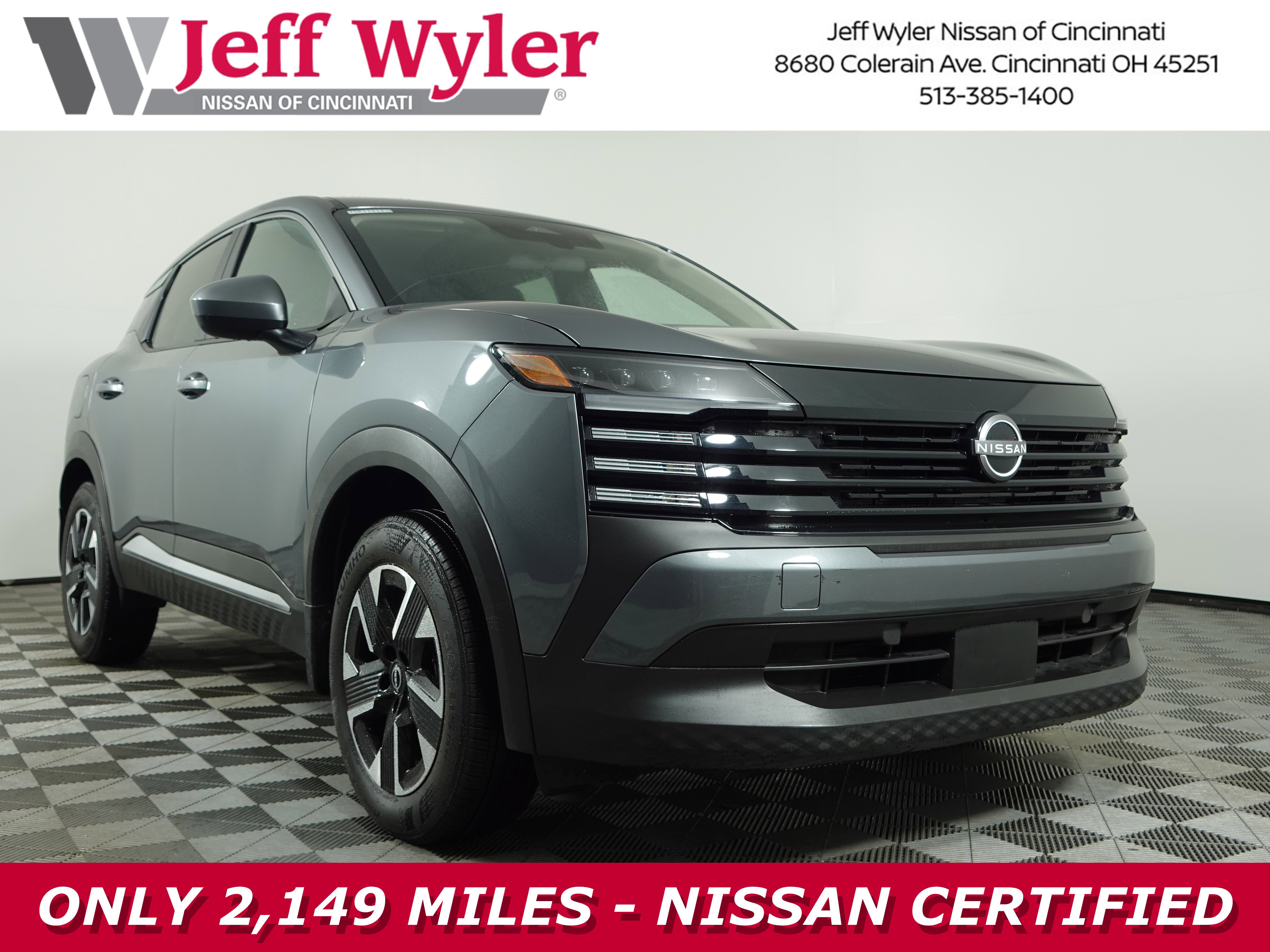 Certified 2025 Nissan Kicks SV w/ Charging Package