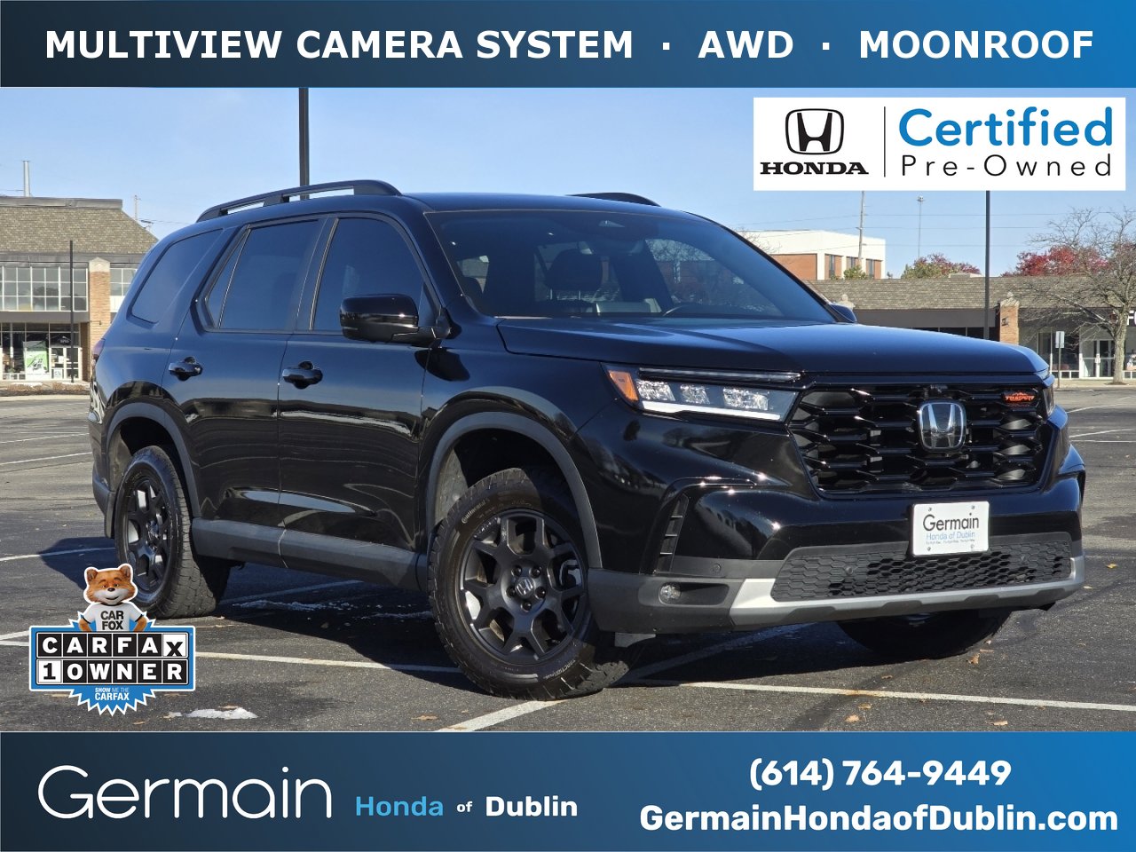 Certified 2024 Honda Pilot TrailSport