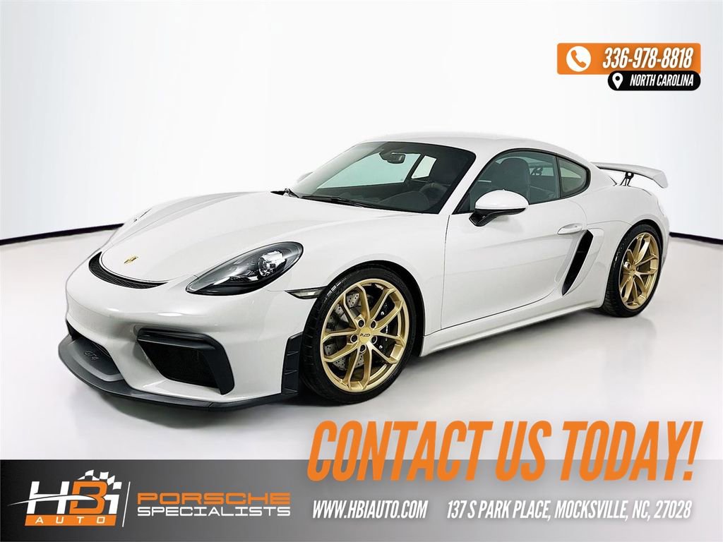 Used 2022 Porsche 718 Cayman GT4 RWD image 1