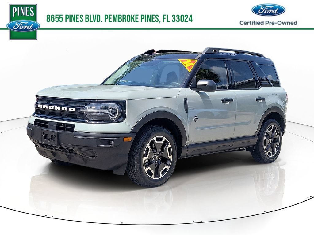 Certified 2024 Ford Bronco Sport Outer Banks w/ Tech Package