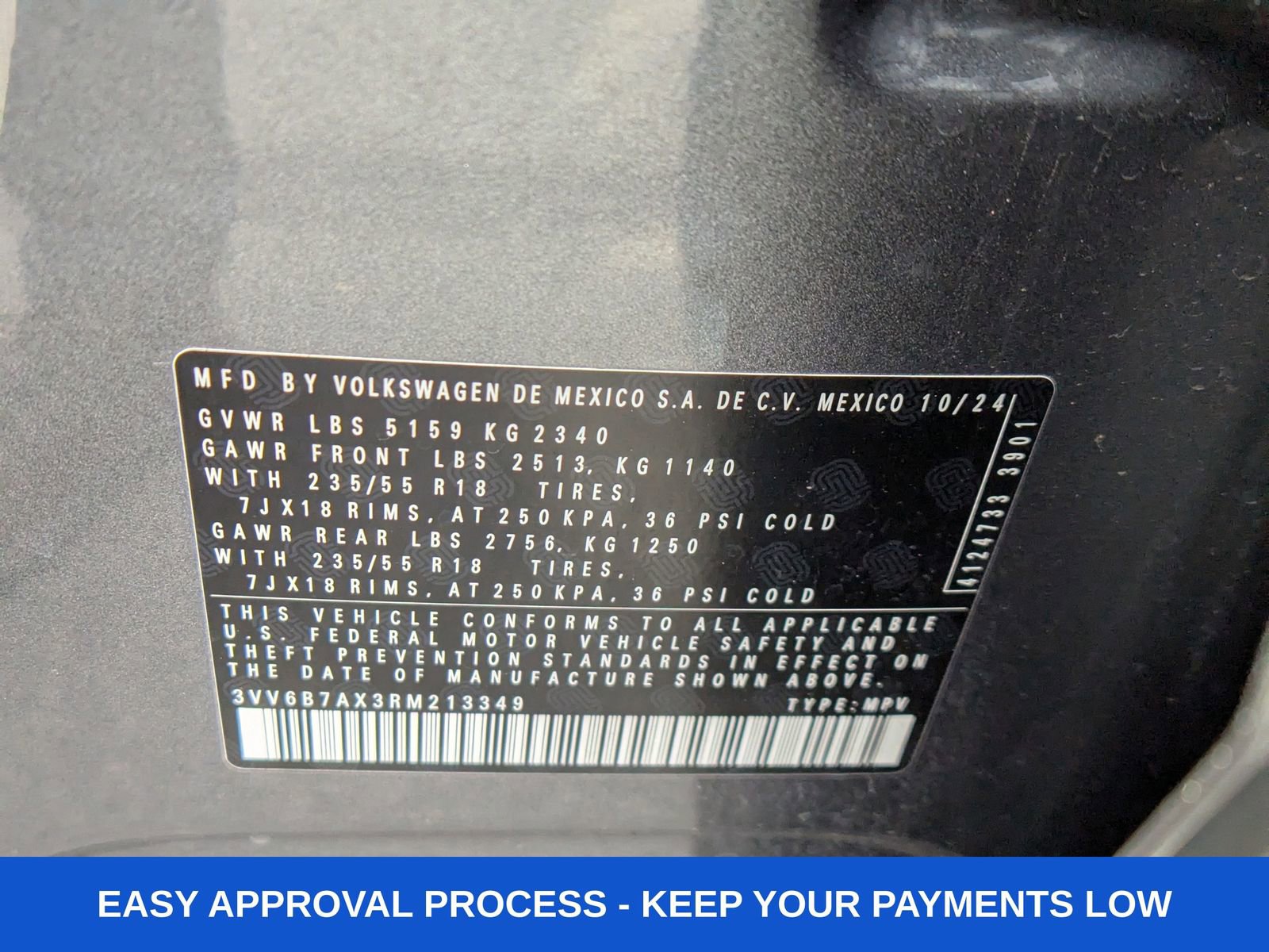 Used 2024 Volkswagen Tiguan Wolfsburg Edition image 25