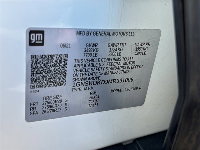 Used 2021 Chevrolet Suburban Z71 w/ Rear Media and Nav Package image 45