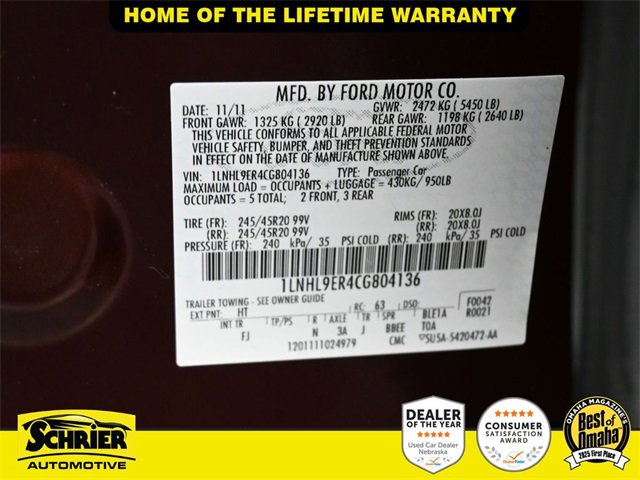 Used 2012 Lincoln MKS AWD image 48