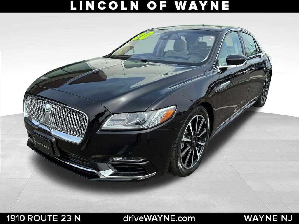 Certified 2020 Lincoln Continental Reserve
