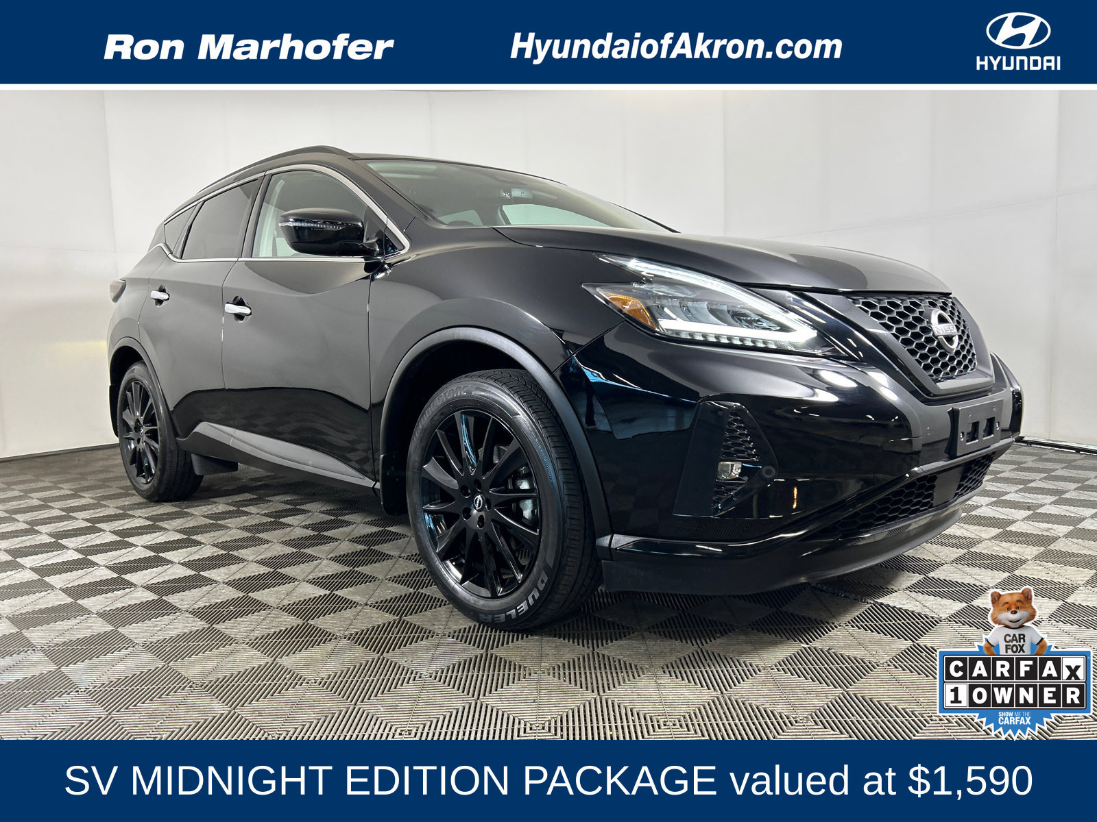 Used 2024 Nissan Murano SV w/ SV Midnight Edition Package AWD/4WD 360° Tour