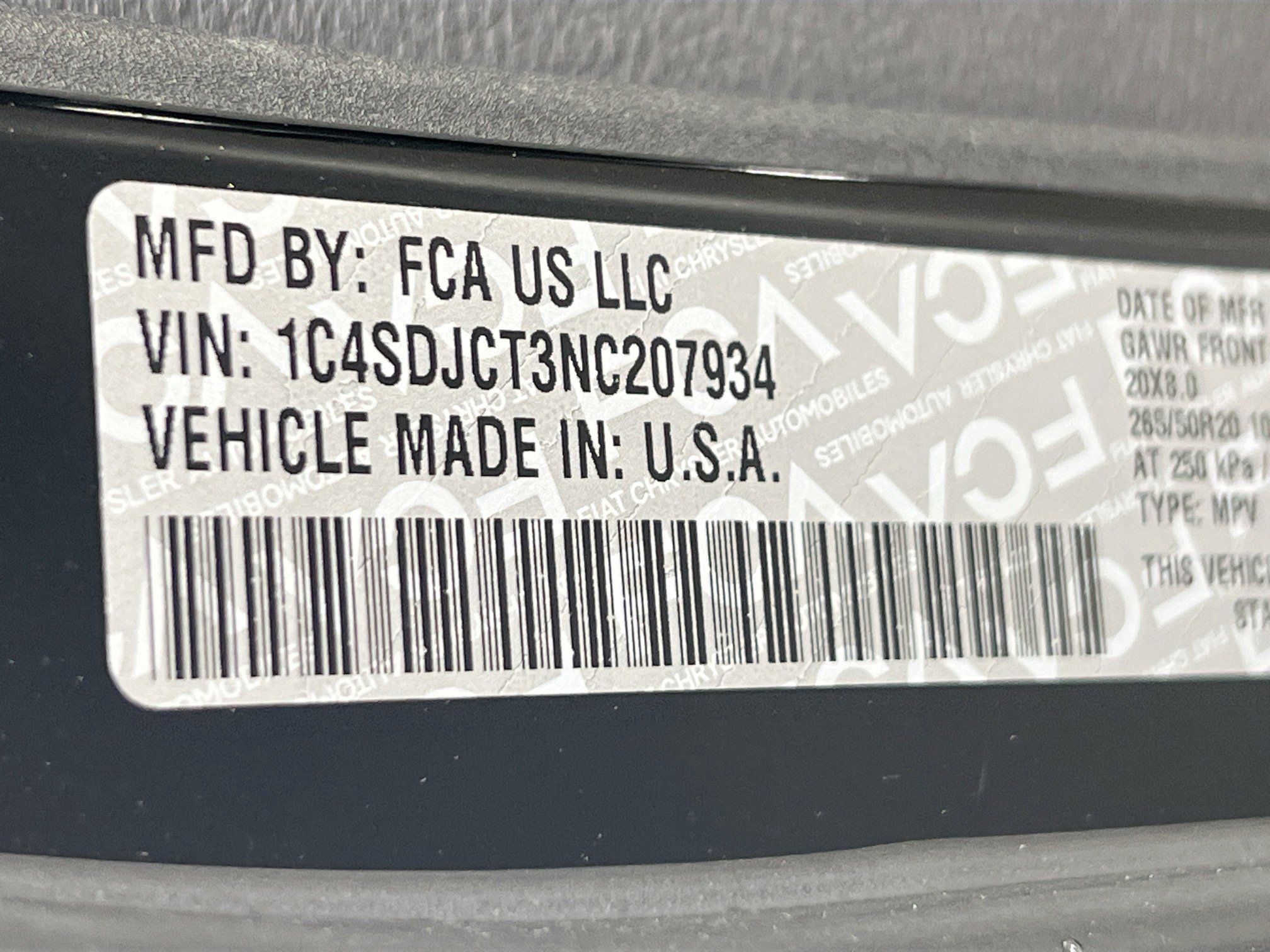 Used 2022 Dodge Durango R/T w/ Blacktop Package image 33