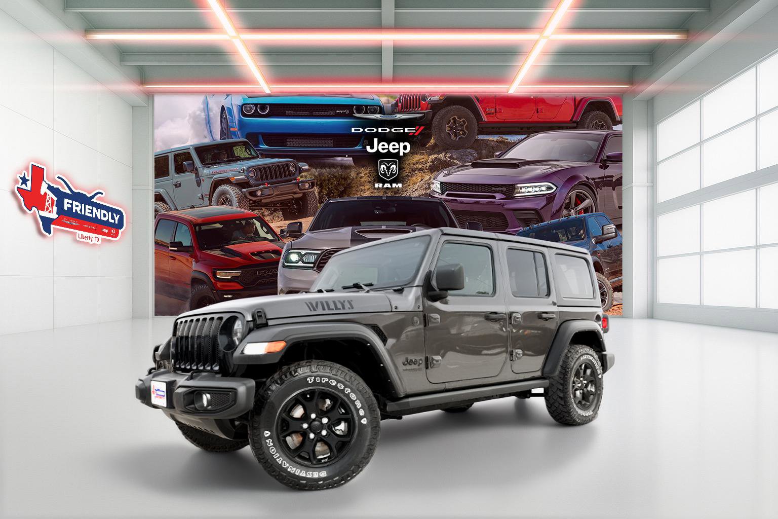 Used 2022 Jeep Wrangler Unlimited Sport image 1