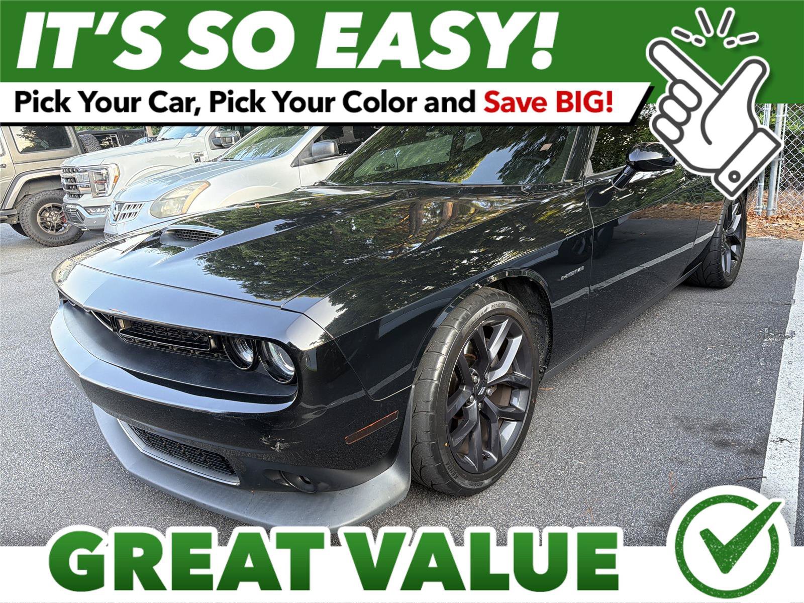 Used 2021 Dodge Challenger R/T w/ Blacktop Package RWD video 1