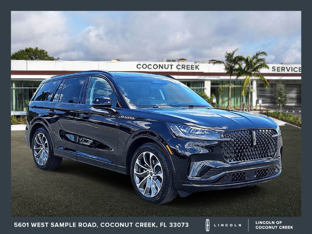 New 2025 Lincoln Aviator 2WD w/ Jet Appearance Package