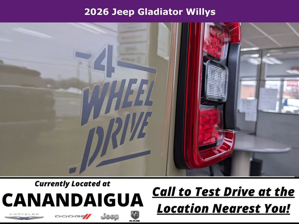 New 2026 Jeep Gladiator Willys image 9