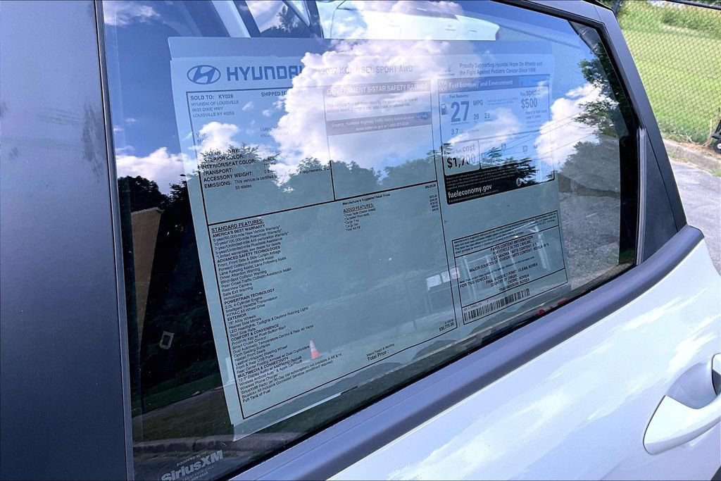 New 2027 Hyundai Kona SEL Sport AWD/4WD image 16